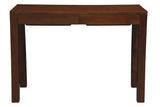 NNEDSZ Amsterdam Solid Mahogany Timber 2 Drawer Desk (Mahogany)