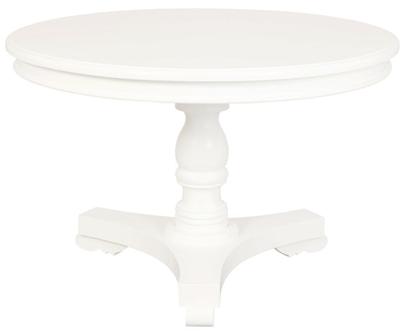 NNEDSZ Tasmania Round Dining Table 120 cm (White)