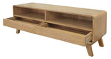 NNEDSZ Providence 2 Drawer Entertainement Unit (Natural)
