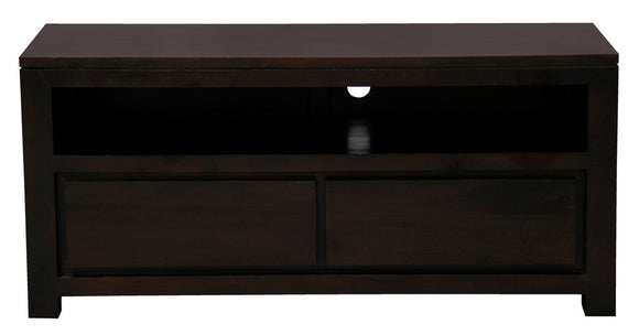NNEDSZ Amsterdam 2 Drawer Entertainment Unit (Chocolate)