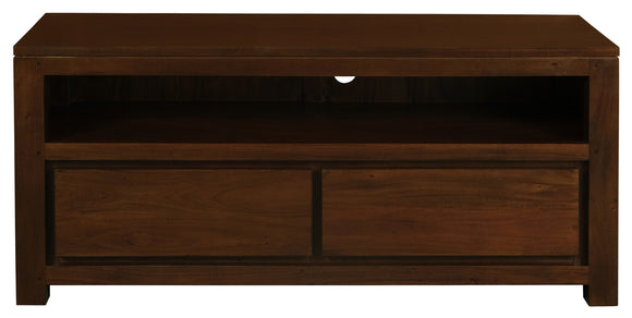 NNEDSZ Amsterdam 2 Drawer Entertainment Unit (Mahogany)