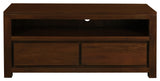 NNEDSZ Amsterdam 2 Drawer Entertainment Unit (Mahogany)
