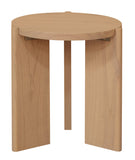NNEDSZ Apollo Round Solid Timber Side Table (Natural)