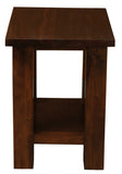 NNEDSZ Tokyo Solid Mahogany Timber Lamp Table (Mahogany)