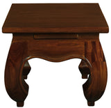 NNEDSZ Dynasty Solid Mahogany Timber Lamp Table (Mahogany)