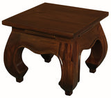 NNEDSZ Dynasty Solid Mahogany Timber Lamp Table (Mahogany)