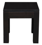 NNEDSZ Amsterdam Solid Timber Lamp Table (Chocolate)