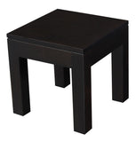 NNEDSZ Amsterdam Solid Timber Lamp Table (Chocolate)