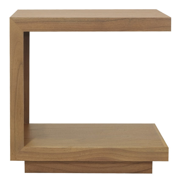 NNEDSZ Oscar Solid Mindi Lamp Table (Natural)