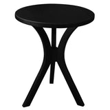 NNEDSZ Gatsby Round Side Table - Small (Black)