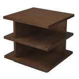 NNEDSZ Hudson Oversized Square Side Table (Walnut)