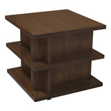 NNEDSZ Hudson Oversized Square Side Table (Walnut)