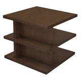 NNEDSZ Hudson Oversized Square Side Table (Walnut)