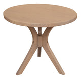 NNEDSZ Gatsby Round Side Table - Large (Natural)