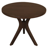 NNEDSZ Gatsby Round Side Table - Large (Walnut)