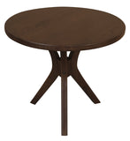 NNEDSZ Gatsby Round Side Table - Large (Walnut)