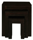 NNEDSZ Amsterdam Nest of Table Set of 3 (Chocolate)