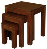 NNEDSZ Amsterdam Nest of Table Set of 3 (Mahogany)