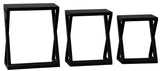 NNEDSZ Manhattan Nest of Tables - Set of 3 (Black)