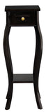 NNEDSZ Cabriole Leg Plant Stand (Chocolate)