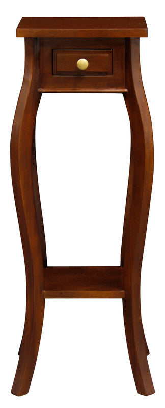 NNEDSZ Cabriole Leg Plant Stand (Mahogany)