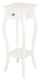 NNEDSZ Cabriole Leg Plant Stand (White)