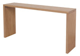 NNEDSZ Apollo Solid Timber Console Table (Natural)