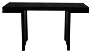 NNEDSZ Brentwood Solid Timber Console Table (Black)