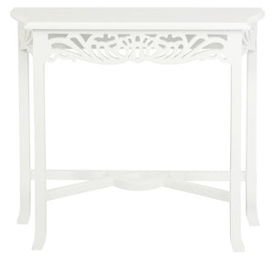 NNEDSZ Sierra Carved Sofa Table (White)