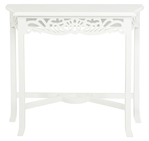NNEDSZ Sierra Carved Sofa Table (White)
