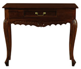 NNEDSZ Sierra Carved 1 Drawer Sofa Table (Mahogany)