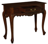 NNEDSZ Sierra Carved 1 Drawer Sofa Table (Mahogany)