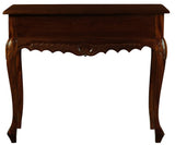NNEDSZ Sierra Carved 1 Drawer Sofa Table (Mahogany)