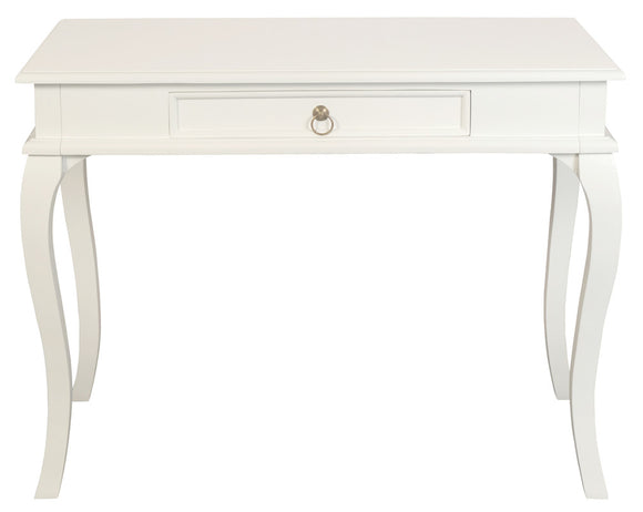 NNEDSZ Queen Ann 1 Drawer Sofa Table (White)