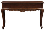 NNEDSZ Seine 2 Drawer Carved Sofa Table (Mahogany)