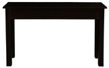 NNEDSZ 2 Drawer Straight Leg Sofa/Hall Table (Chocolate)