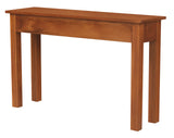 NNEDSZ 2 Drawer Straight Leg Sofa/Hall Table (Light Pecan)