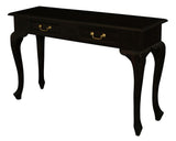NNEDSZ Queen Ann 2 Drawer Sofa Table (Chocolate)