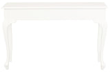 NNEDSZ Queen Ann 2 Drawer Sofa Table (White)