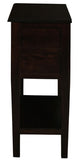 NNEDSZ Tasmania 3 Drawer Sofa Table - Chocolate
