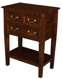 NNEDSZ Tasmania 3 Drawer Sofa Table - Mahogany