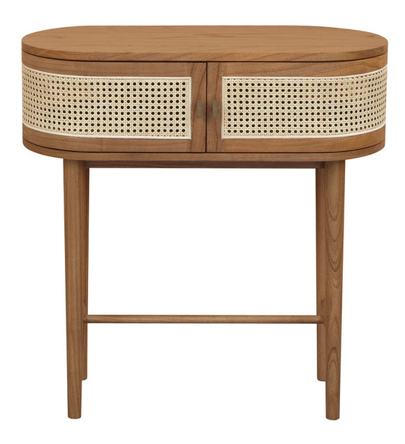 NNEDSZ Kelly 2 Door Console Table (Almond)