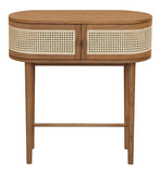 NNEDSZ Kelly 2 Door Console Table (Almond)