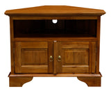 NNEDSZ Tasmania 2 Door Corner TV Stand (Light Pecan)