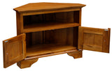 NNEDSZ Tasmania 2 Door Corner TV Stand (Light Pecan)