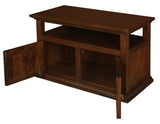 NNEDSZ Tasmania 2 Door TV Stand (Mahogany)
