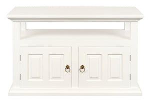 NNEDSZ Tasmania 2 Door TV Stand (White)
