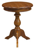 NNEDSZ Milano Round Wine Table (Light Pecan)