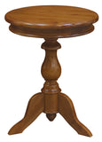 NNEDSZ Milano Round Wine Table (Light Pecan)