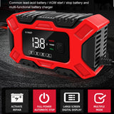 NNEDSZ Car Battery Charger 12V 6A Model LCD Smart Battery Repair Boat Caravan Truck
